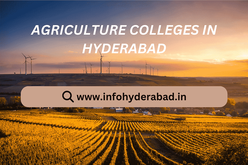 agriculture colleges in hyderabad